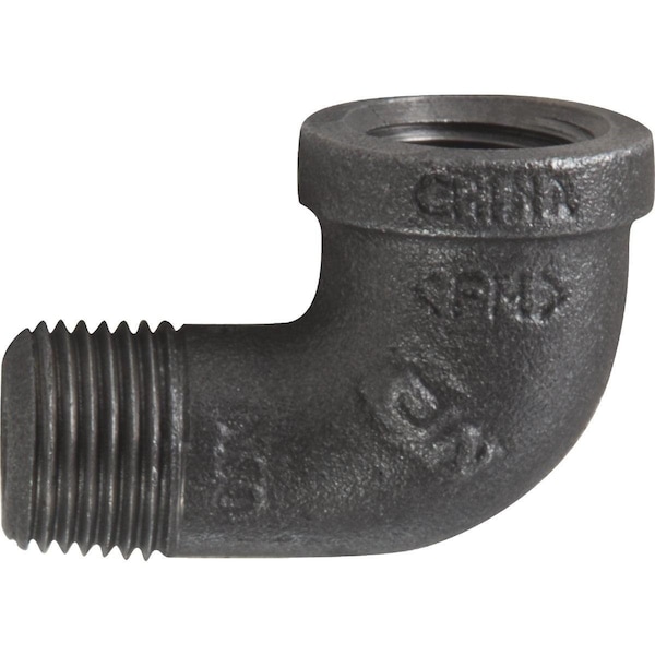 Southland 1/2 In. 90 Deg. Street Malleable Black Iron Elbow 1/4 Bend 520-303BG - main